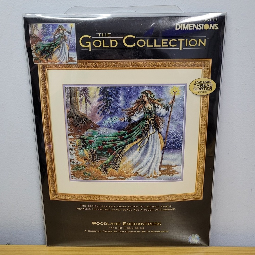 Dimensions 35173 Woodland Enchantress The Cold Collection Cross Stitches New